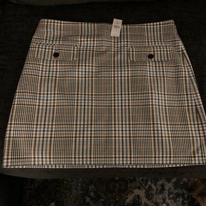 LOFT Woman's Plaid Skirt, NWT, Size 14